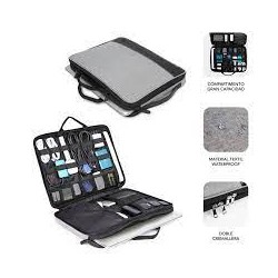 Cartella Subblim Advance Computer Compatto e Leggero Reparto Accessori Manici A Scomparsa
