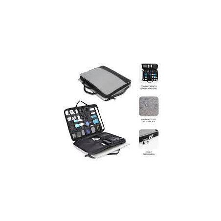 Cartella Subblim Advance Computer Compatto e Leggero Reparto Accessori Manici A Scomparsa