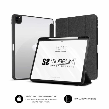 Cartella Protettiva Subblim per Ipad Pro 11" 2a Gen. (2020) 3a Gen. (2021) 4a Gen. (2022) & Ipad Air 4a Gen. 5a Gen