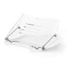 Supporto per laptop Fellowes Clarity 9731401 Regolabile in 6 altezze Piattaforma con slot Fino a 6 kg