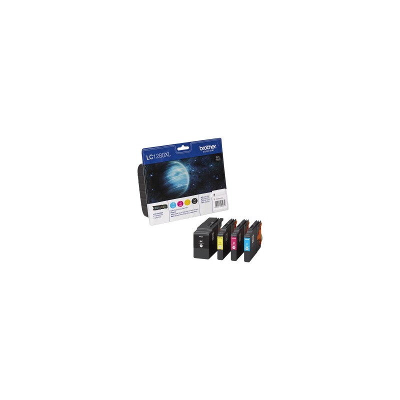 MULTIPACK ORIGINALE BROTHER LC1280XLVAL MFC-J6510 BKCYM