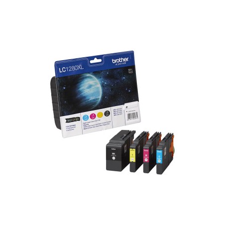 MULTIPACK ORIGINALE BROTHER LC1280XLVAL MFC-J6510 BKCYM