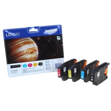 MULTIPACK ORIGINALE BROTHER LC1240 LC1240VALBP  MFC-J6510 BKCYM