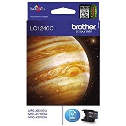 CARTUCCIA ORIGINALE BROTHER MFC-J6510 J6910 CIANO LC1240C LC-1240C