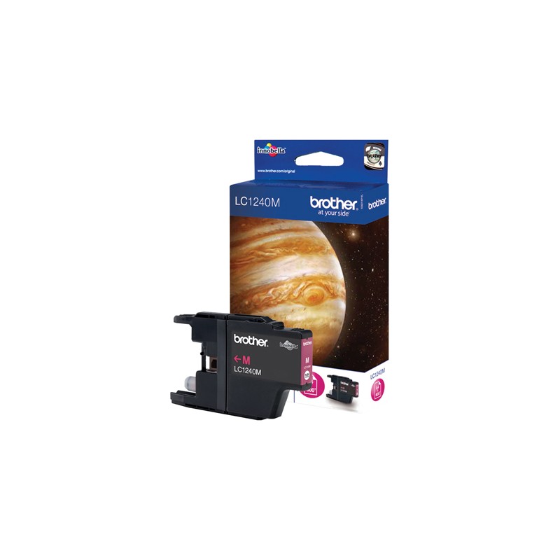 CARTUCCIA ORIGINALE BROTHER MFC-J6510 J6910 MAGENTA LC1240M LC-1240M