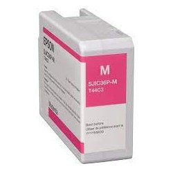CARTUCCIA ORIGINALE EPSON MAGENTA C13T44C340 SJIC36P COLORWORKS C6000 C6500