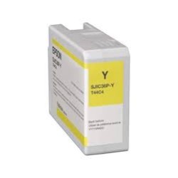 CARTUCCIA ORIGINALE EPSON GIALLO C13T44C440 SJIC36P COLORWORKS C6000 C6500
