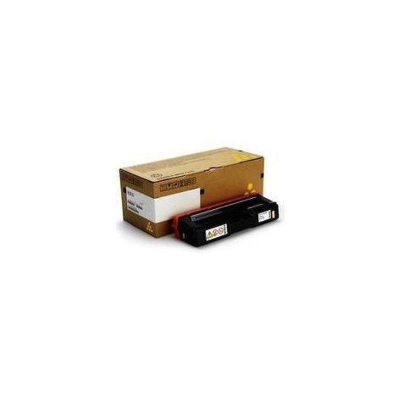 TONER ORIGINALE RICOH SP C252 C262 DN GIALLO 4K 407534