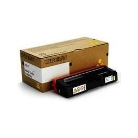 TONER ORIGINALE RICOH SP C252 C262 DN GIALLO 4K 407534