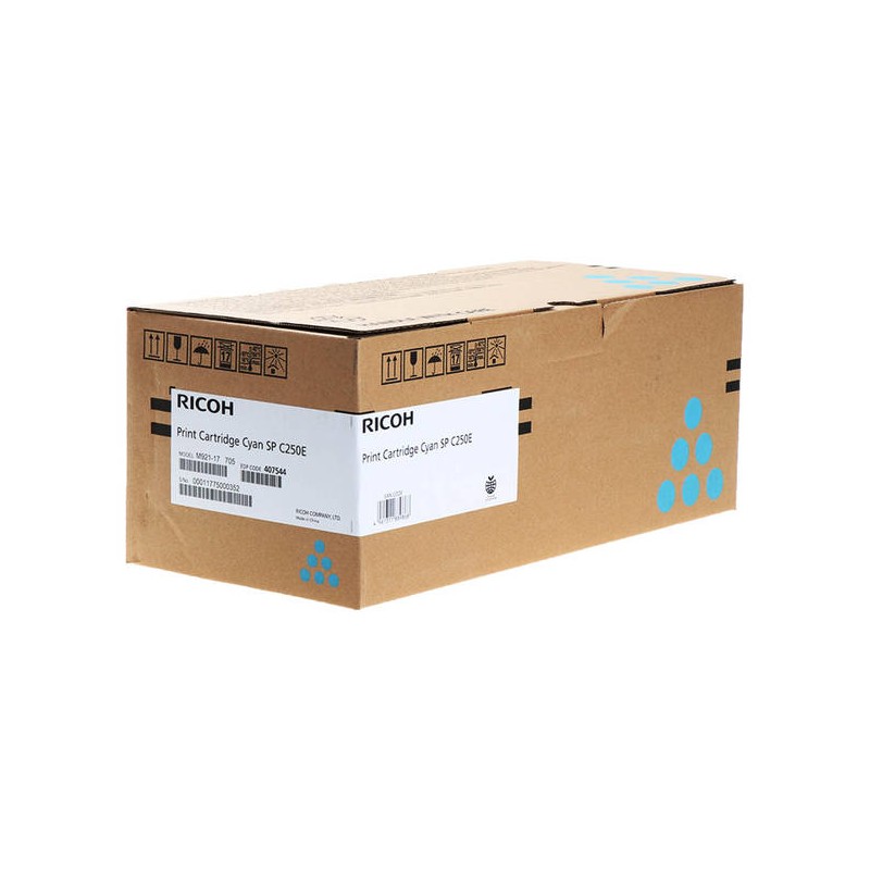 TONER ORIGINALE RICOH SP C252 C262 DN CIANO 4K 407532