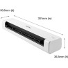 SCANNER PORTATILE BROTHER DS740 FINO A 30PPM DUPLEX DS-740D DS740DTJ1