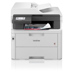 STAMPANTE LASER BROTHER MULTIFUNZIONE MFC-L3760CDW colori LED WiFi Duplex Fax 26 ppm MFCL3760CDWRE1