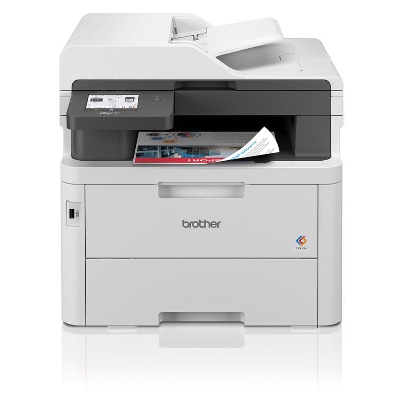 STAMPANTE LASER BROTHER MULTIFUNZIONE MFC-L3760CDW colori LED WiFi Duplex Fax 26 ppm MFCL3760CDWRE1