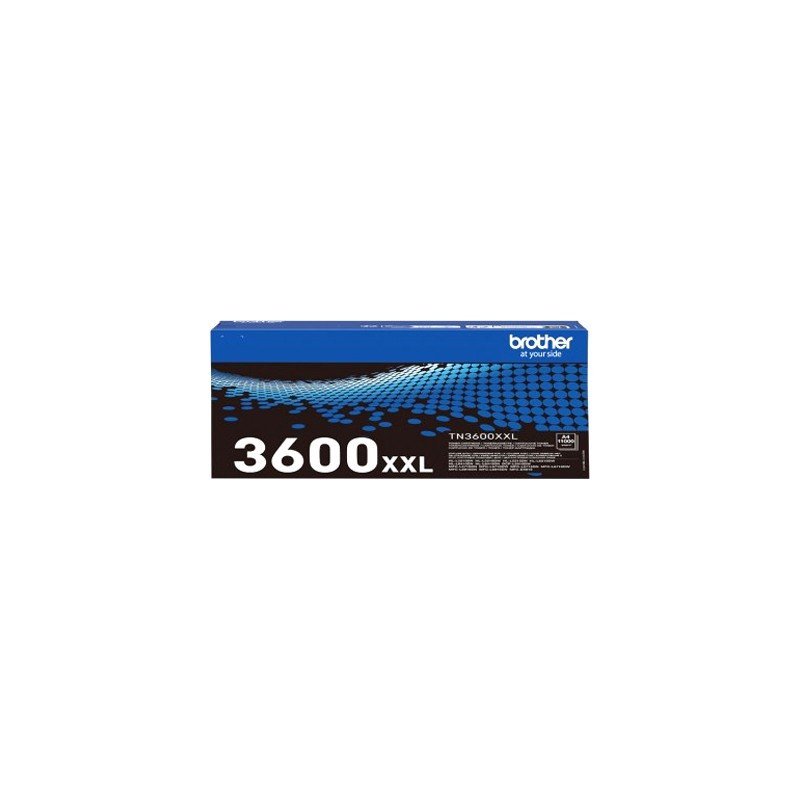 TONER ORIGINALE BROTHER TN3600XXL TN-3600XXL HL-L5210DN 11K NERO