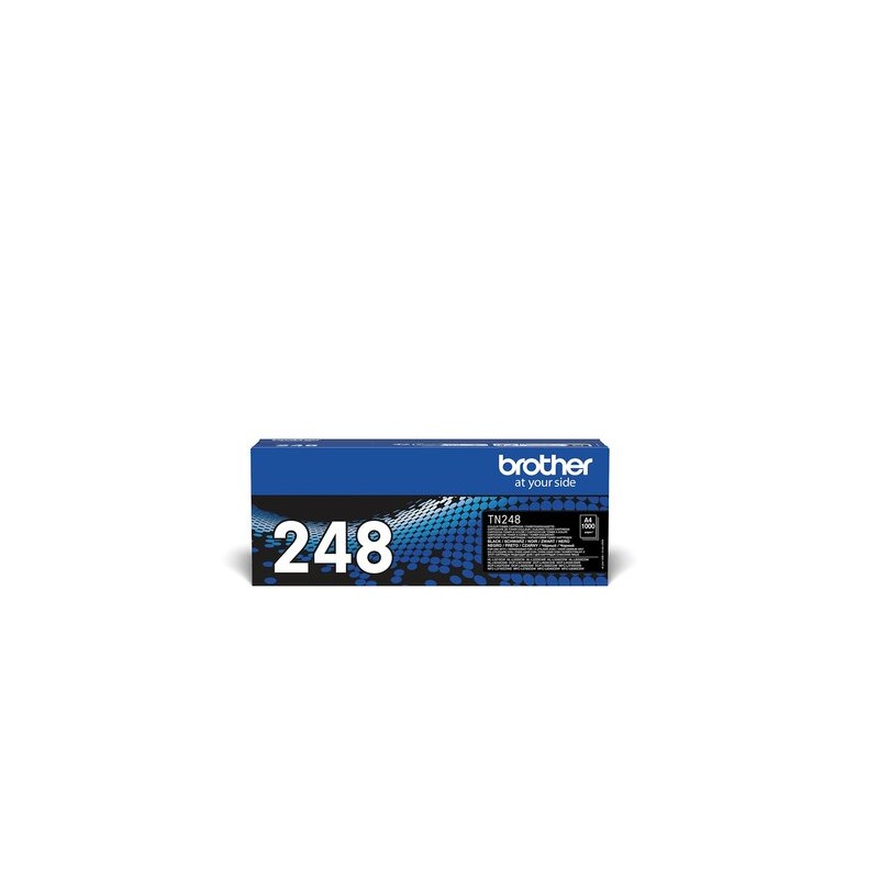 TONER ORIGINALE BROTHER TN248BK TN-248BK TN248K NERO 1K MFC-L3760CDW