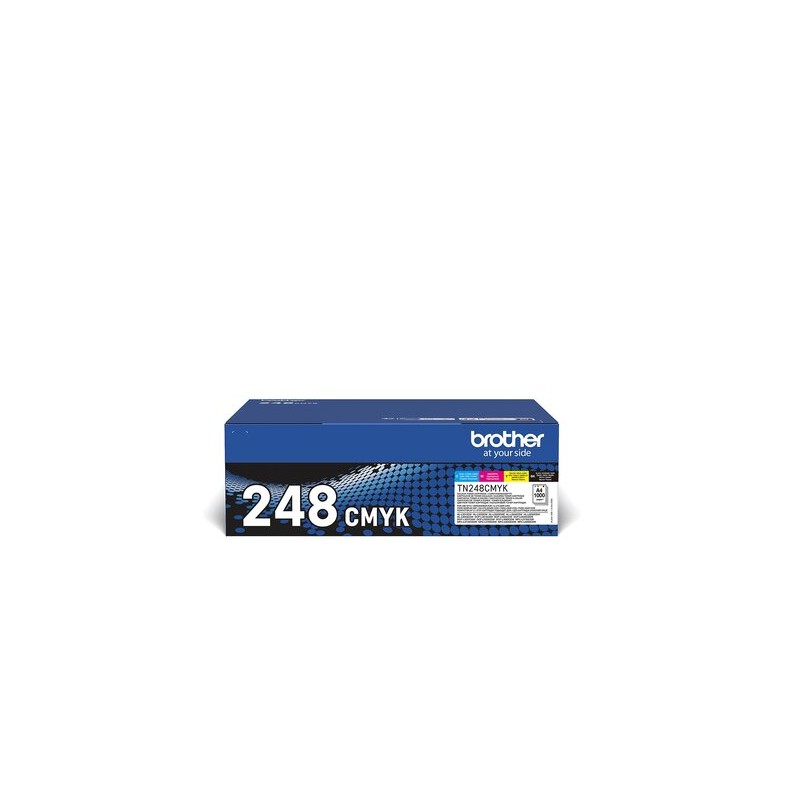 TONER ORIGINALE BROTHER TN248VAL TN-248CMYK MFC-L3760CDW