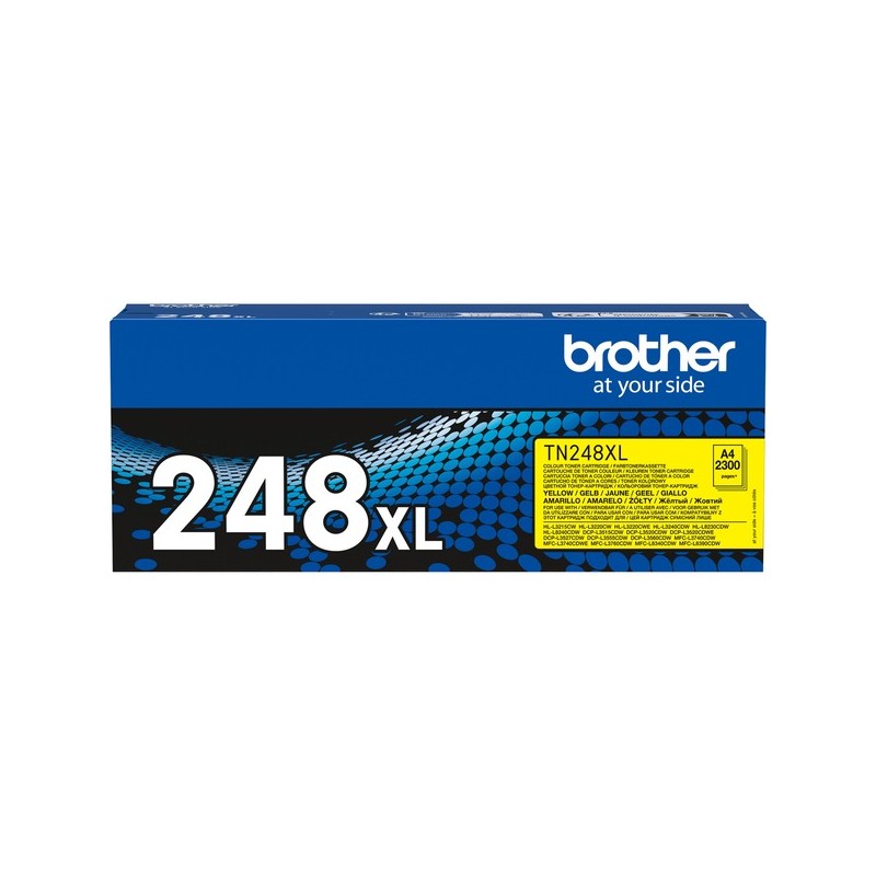 TONER ORIGINALE BROTHER TN248XLY TN-248XLY GIALLO 2.3K MFC-L3760CDW