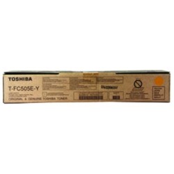 TONER ORIGINALE TOSHIBA 6AJ00000147 6AJ00000293 E-STUDIO 2505AC T-FC505EY GIALLO 33,6K