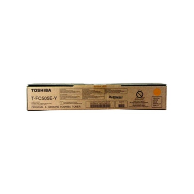 TONER ORIGINALE TOSHIBA 6AJ00000147 6AJ00000293 E-STUDIO 2505AC T-FC505EY GIALLO 33,6K