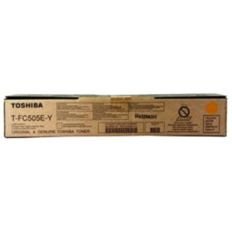 TONER ORIGINALE TOSHIBA 6AJ00000147 6AJ00000293 E-STUDIO 2505AC T-FC505EY GIALLO 33,6K