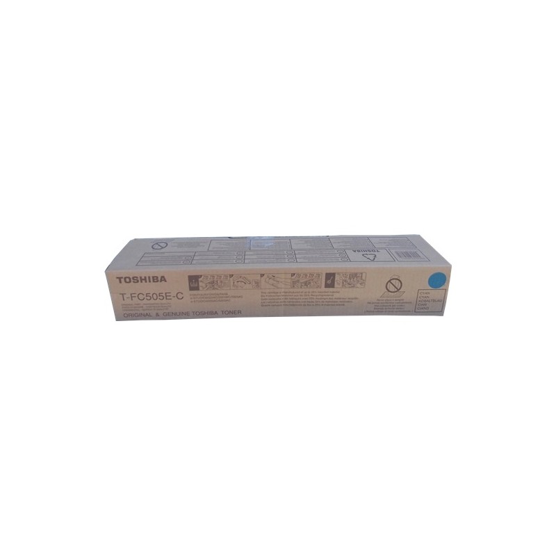 TONER ORIGINALE TOSHIBA 6AJ00000135 6AJ00000290 E-STUDIO 2505AC T-FC505EC CIANO 33,6K