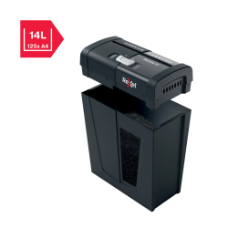 Distruggidocumenti manuale Rexel Secure X8 2020123EU con taglio in particelle Distrugge fino a 8 fogli 14 litri