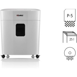 Distruggidocumenti manuale con ruote Dahle PaperSAFE 420 25L Distrugge fino a 10 fogli