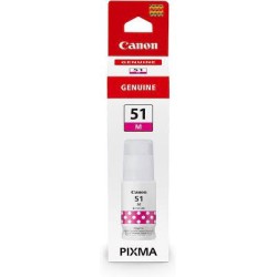 BOTTIGLIA INCHIOSTRO ORIGINALI CANON 4547C001 GI51M GI-51M MAGENTA PIXMA G4570