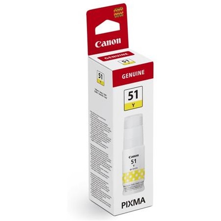 BOTTIGLIA INCHIOSTRO ORIGINALI CANON 4548C001 GI51Y GI-51Y GIALLO PIXMA G4570