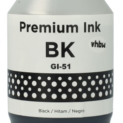 BOTTIGLIA INCHIOSTRO COMPATIBILE CANON 4529C001 GI51BK GI-51BK NERO PIXMA G4570
