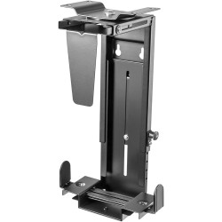 Supporto per CASE CPU Aisens MPC04-203 girevole antifurto altezza personalizzabile per montaggio sotto scrivania/parete Nero