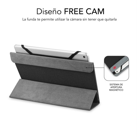 Custodia per Tablet Subblim Freecam Design Universale fino a 11" Sistema di Fissaggio in Silicone
