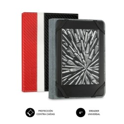 Custodia Subblim per Ereader da 6" Protezione leggera Combinazione di colori elegante Fibra di carbonio resistente