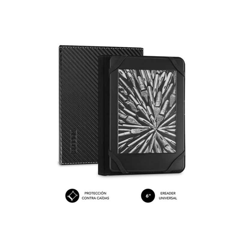 Custodia Subblim per Ereader 6" Resistente - Interno Vellutato - Comoda Piegatura