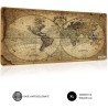 Subblim Tappetino da scrivania con mappa del mondo vintage Dimensioni 900x400x3mm