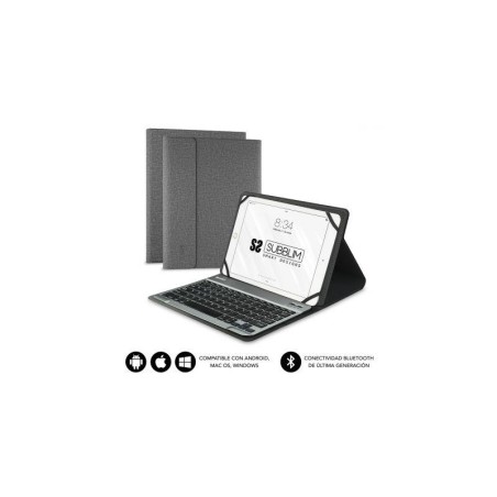 Tastiera Bluetooth rimovibile Subblim Custodia universale 9-10.1" Design ultrasottile Supporto regolabile