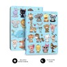 Subblim Trendy Case Custodia Universale per Tablet Design Animale Finitura PU