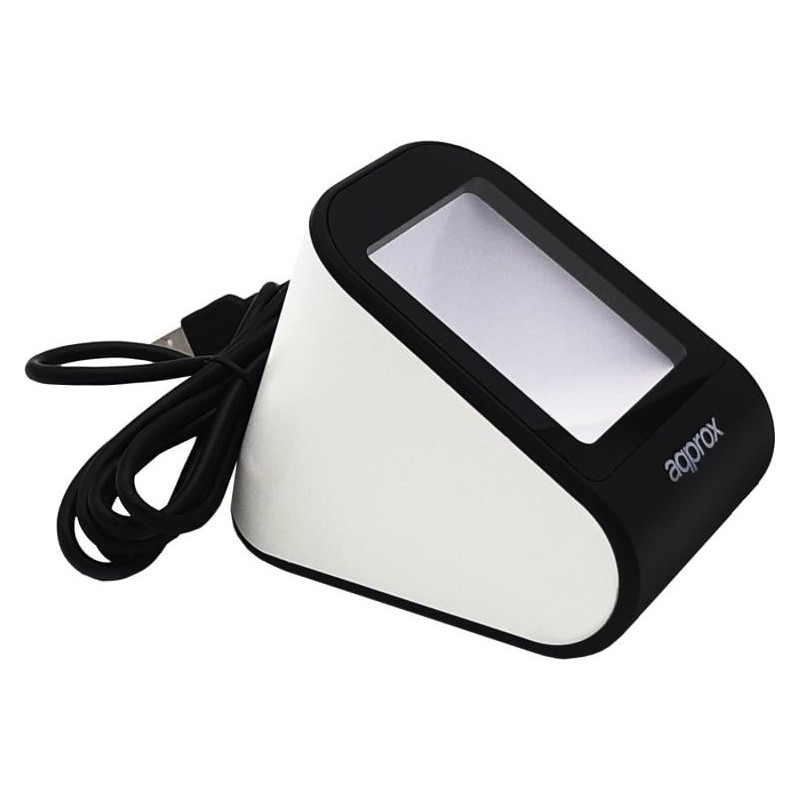 Lettore di codici a barre da tavolo APPROX 1D/2D Indicatore LED e segnalatore acustico