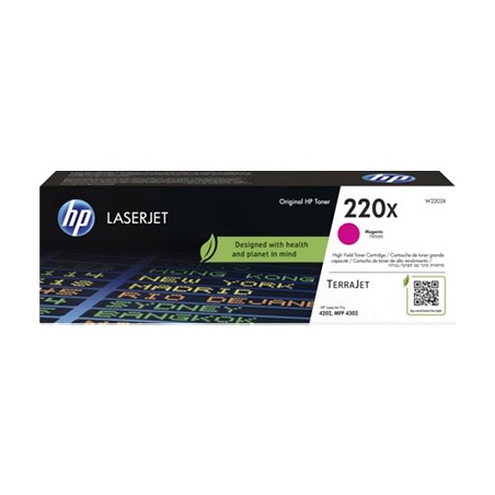 TONER ORIGINALE HP W2203X 220X LaserJet Pro 4202 4302 4303 MAGENTA