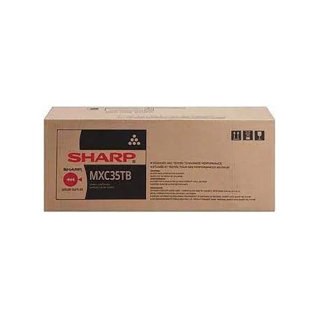 TONER ORIGINALE SHARP MXC35TB MX-C35TB NERO MX-C357F MX-C407P 9K