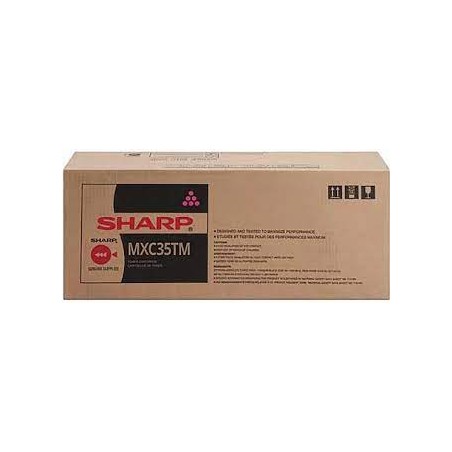 TONER ORIGINALE SHARP MXC35TM MX-C35TM MAGENTA MX-C357F MX-C407P 6K