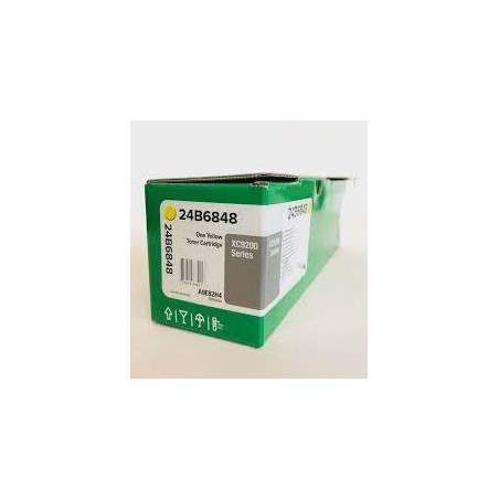 TONER ORIGINALE LEXMARK 24B6848 24B6844 C9235 XC9235 GIALLO