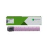 TONER ORIGINALE LEXMARK 24B6847 24B6843 C9235 XC9235 MAGENTA
