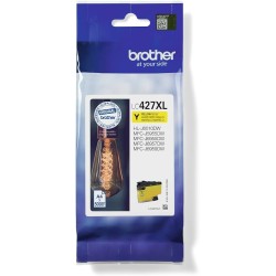 CARTUCCIA ORIGINALE BROTHER LC427XLYL LC-427XLY GIALLO HL J6010DW 5K