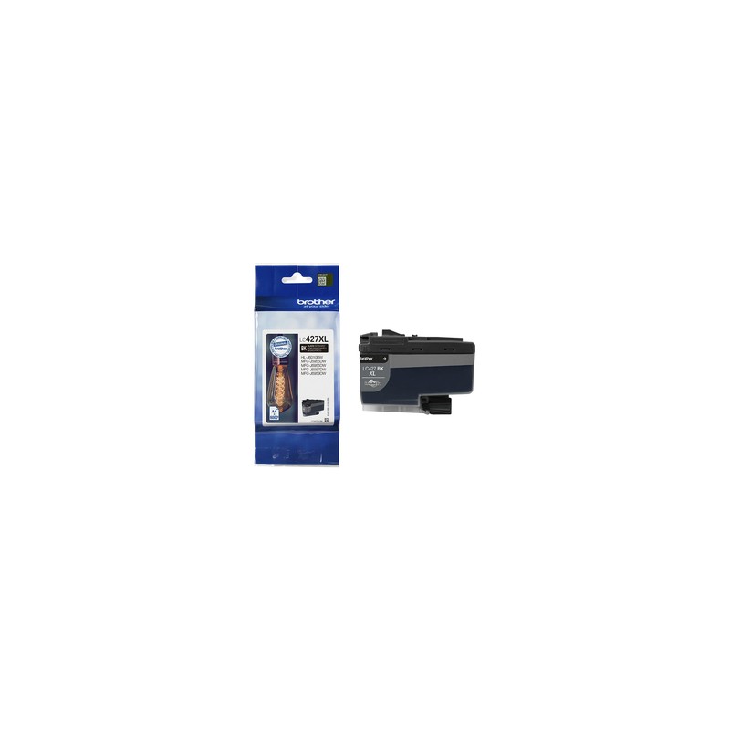 CARTUCCIA ORIGINALE BROTHER LC427XLBK LC-427XLBK NERO HL J6010DW 6K