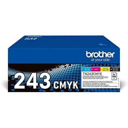 MULTIPACK TONER ORIGINALE BROTHER TN243CMYK DCP-L3500 MFC-L3700S GIALLO TN-243CMYK
