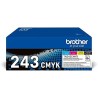 MULTIPACK TONER ORIGINALE BROTHER TN243CMYK DCP-L3500 MFC-L3700S GIALLO TN-243CMYK