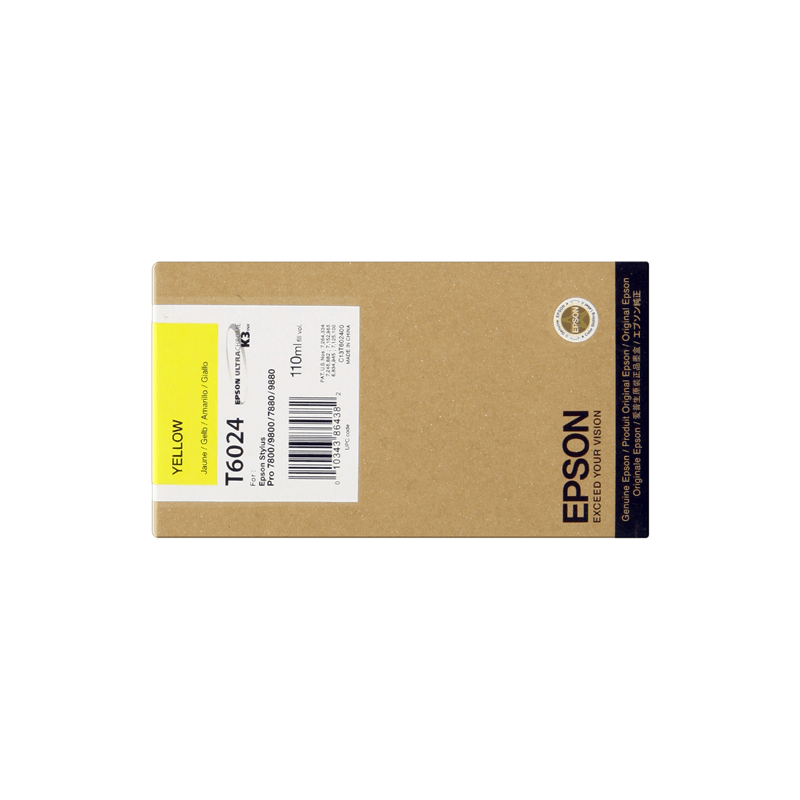 CARTUCCIA ORIGINALE EPSON C13T602400 T6024 Stylus Pro 7800 110ml