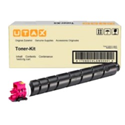 TONER ORIGINALE UTAX TRIUMPH ADLER 1T02YPBUT0 UTAX 2508ci CK-8530M MAGENTA 12K