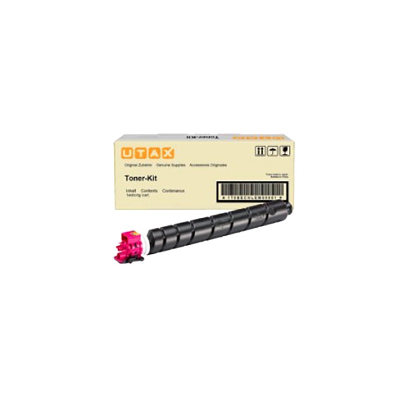 TONER ORIGINALE UTAX TRIUMPH ADLER 1T02YPBUT0 UTAX 2508ci CK-8530M MAGENTA 12K